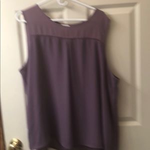 Purple camisole. This is a light purple color